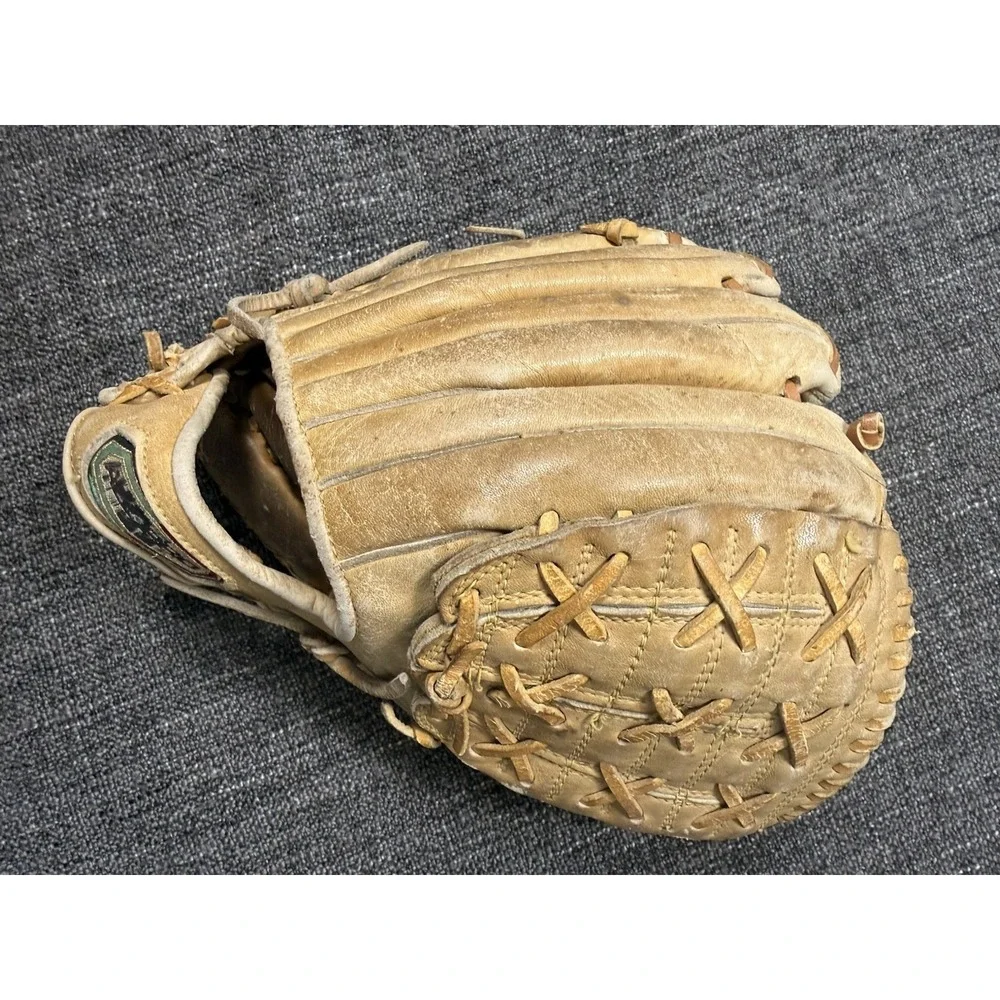 Vintage All-Pro A-100 Lite Weight Leather Baseball Glove RHT Brown